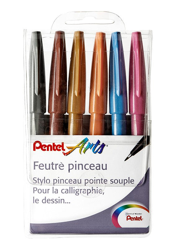 Feutre pinceau Ecoline Brush Pen encre Aquarelle Pochette 10
