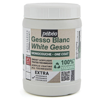 Gesso blanc monocouche Studio Green 225-475 ou 945 ml