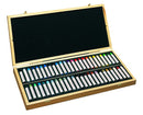 Coffret bois de 50 pastels à l'huile