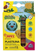 Pâte à modeler plastilina couleurs Nature x6 15g