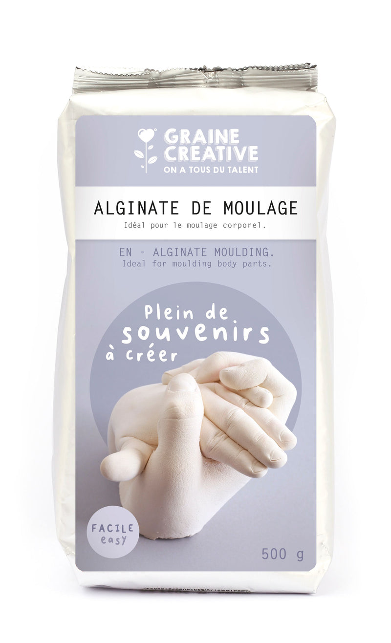 Alginate de moulage 'Graine Créative' 500 g - La Fourmi creative