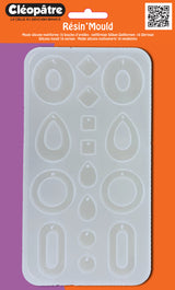 Moule Silicone - 16 Boucles d'oreilles