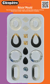Moule Silicone - 16 Boucles d'oreilles