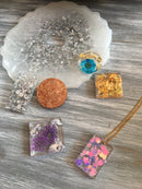 Moule silicone 2 géodes pour résine