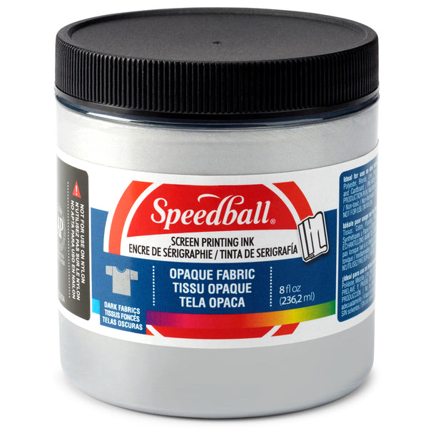 Encre De Sérigraphie Speedball Pour Tissu - Marron, Pot De 8 Oz (environ 230 Ml) - Neuve