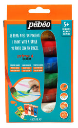 Set découverte 6x20 ml gouache liquide Primacolor