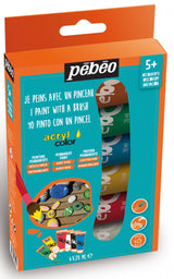 Set découverte Acrylcolor basique 6 x 20 ml couleurs assorties
