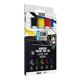 Setacolor cuir marqueur pointe extra-fine - Set de 5 couleurs primaires