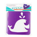 Pochettes de 6 pochoirs plastique - 8 modèles