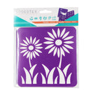 Pochettes de 6 pochoirs plastique - 8 modèles