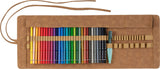 Trousse cuir avec 30 crayons Albrecht Dürer + accessoires