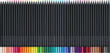 Etui de 50 crayons de couleurs Black Edition