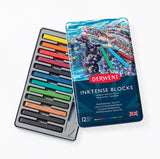 Boîte 12 craies aquarellables Inktense blocks