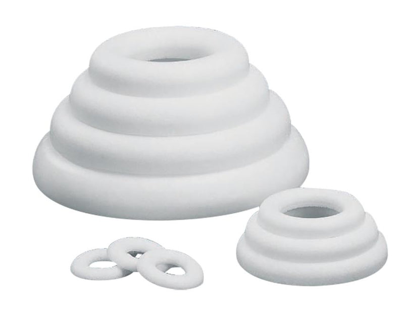 Anneaux polystyrène et couronne polystyrène à décorer Anneaux polystyrène et couronne polystyrène à décorer