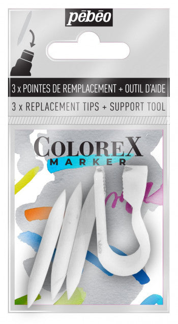Pointes de remplacement x3 Colorex Marker