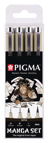 Feutre Pigma Manga Set de Sakura