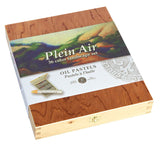 Coffret bois de 36 pastels à l'huile