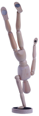 Mannequin bois magnetique