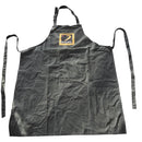 Tablier d'artiste gris
