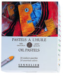Boîte 24 pastels à l'huile universels