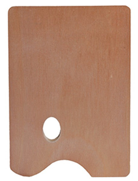Palette rectangulaire bois - 35x25cm