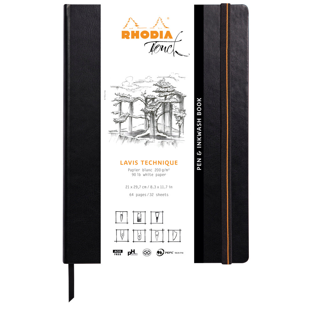 Carnet Rhodia Touch Aquarelle Clairefontaine