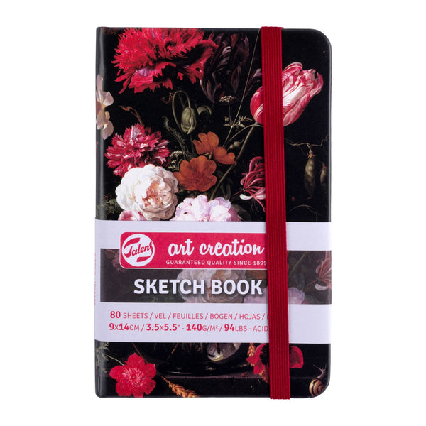 Sketchbook fleurs Art Création 80 feuilles 140g/m² - 2 formats