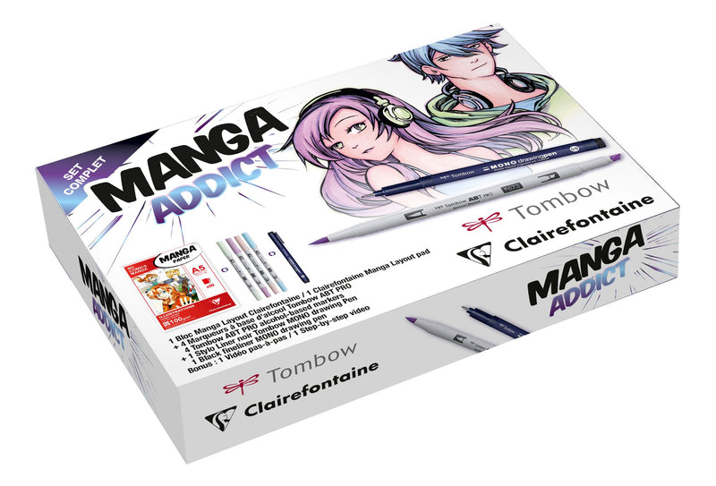Coffret Manga Addict  Le Géant des Beaux-Arts - No 1 de la vente en ligne  de matériels pour Artistes