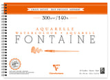 Bloc aquarelle Fontaine Grain Satiné 300g/m²