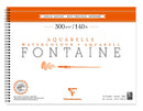 Bloc aquarelle Fontaine Grain Satiné 300g/m²