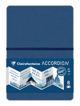 Carnet de voyage aquarelle Accordion