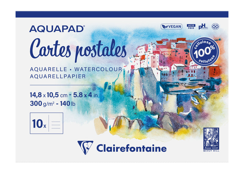 Carnet de voyage Aquapad Carte Postale 300g/m²
