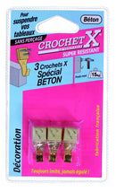Crochets spécial béton
