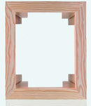 Châssis nu à clés pour toiles à peindre