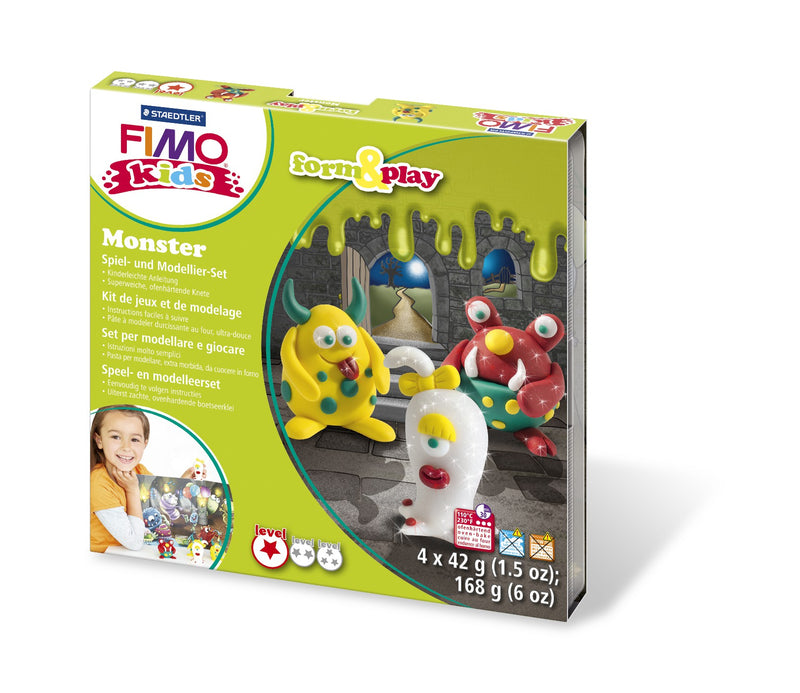 Kit Fimo Kids Monstres