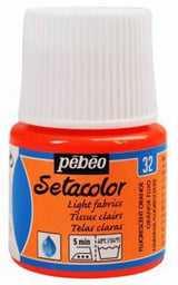 Peinture Setacolor tissus clairs fluo
