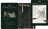 Petit set 11 crayons fusains PITT Graphite