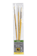 Pochette 3 brosses huile 2