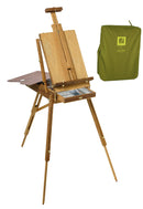 Boîte Chevalet Classic Dalbe en Orme inclinable et rétractable