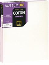 Châssis en toile à peindre Coton Museum 3D