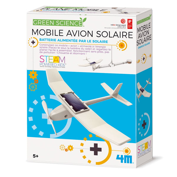 Kit mobile avion solaire 4M Green Science
