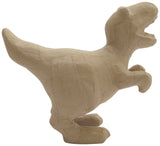 Tyrannosaure en papier maché à décorer 18 x 9 x 16 cm