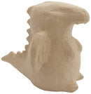 Tirelire dragon en papier maché à décorer 17 x 14 x 14.5 cm