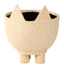 Cache-pot Renard 9 x 9 x 10,5 cm en Papier Maché