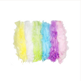 Assortiment plumes de dinde pastel (x300)