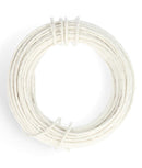 Fil métal recouvert par du papier blanc ou naturel 2mm x 10 m