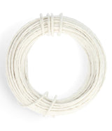 Fil métal recouvert par du papier blanc ou naturel 2mm x 10 m