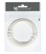 Fil métal recouvert par du papier blanc ou naturel 2mm x 10 m