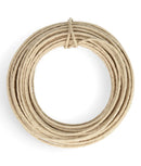 Fil métal recouvert par du papier blanc ou naturel 2mm x 10 m