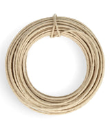 Fil métal recouvert par du papier blanc ou naturel 2mm x 10 m